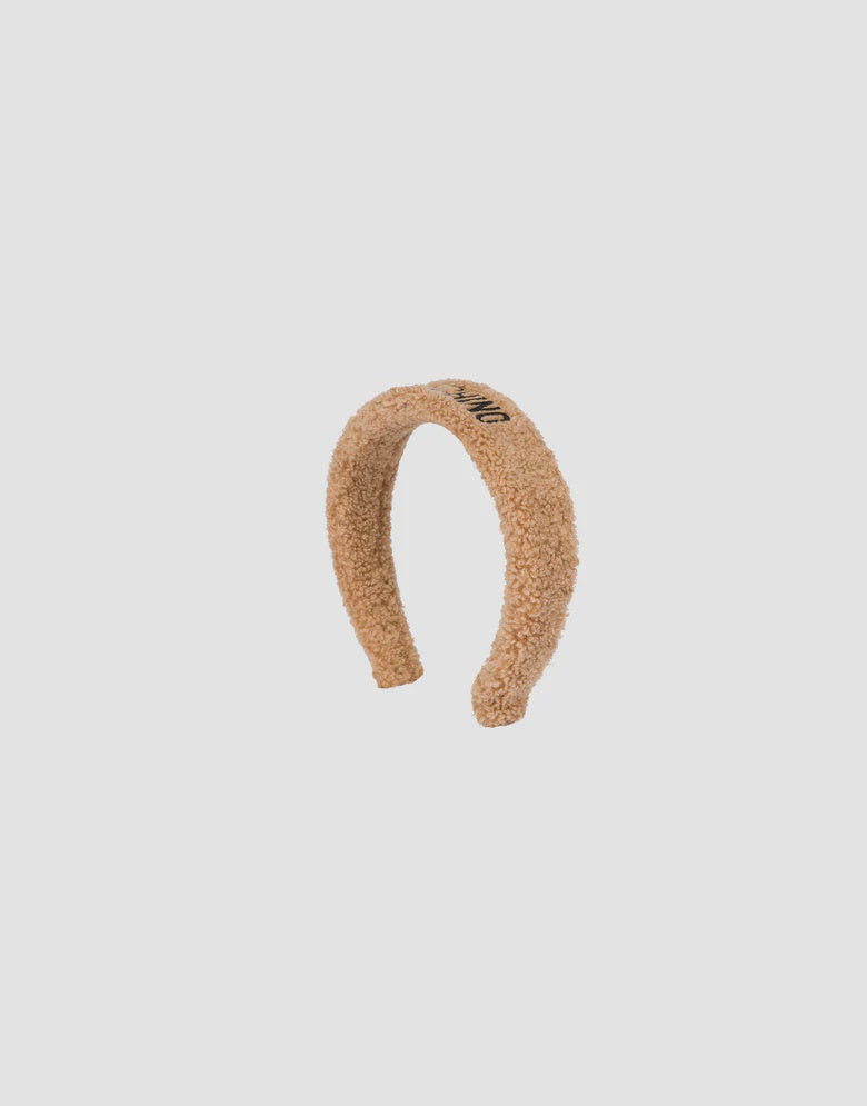 Moschino Kids Girl Brown Hairband