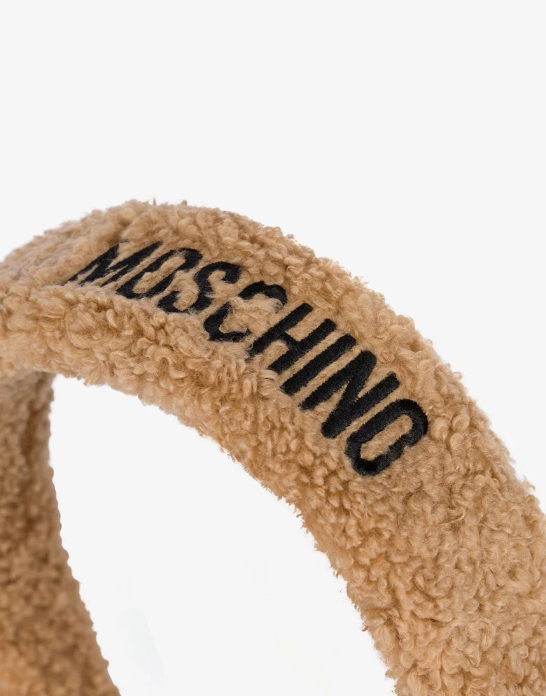 Moschino Kids Girl Brown Hairband