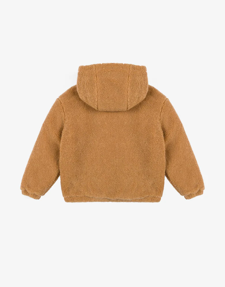 Moschino Hooded Fuzz Bear Jacket