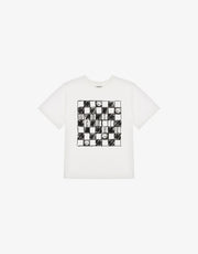 Moschino Maxi Chess board T- Shirt