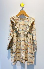 Konges Slojd BASIC FRILL DRESS GOTS
