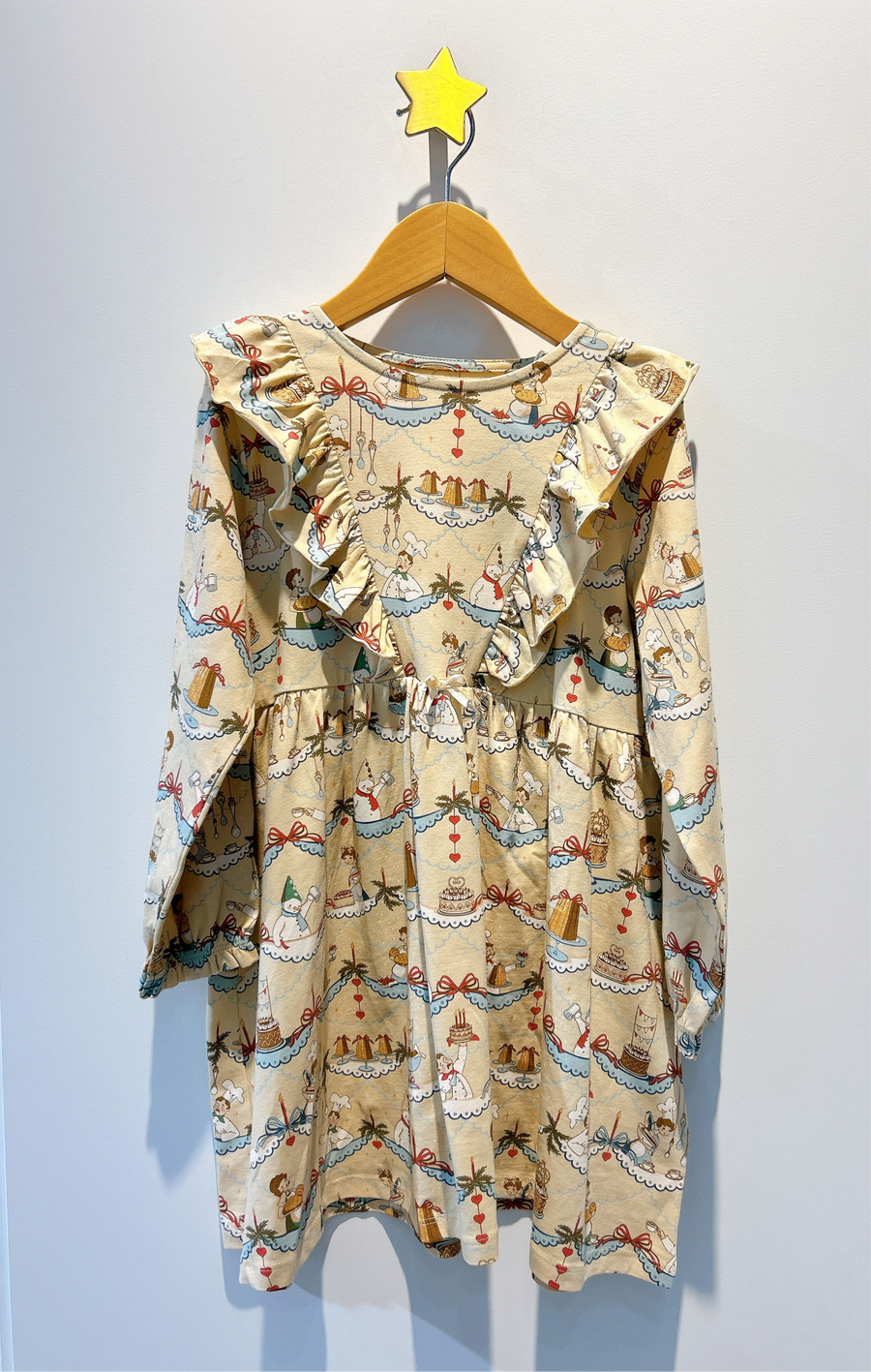 Konges Slojd BASIC FRILL DRESS GOTS