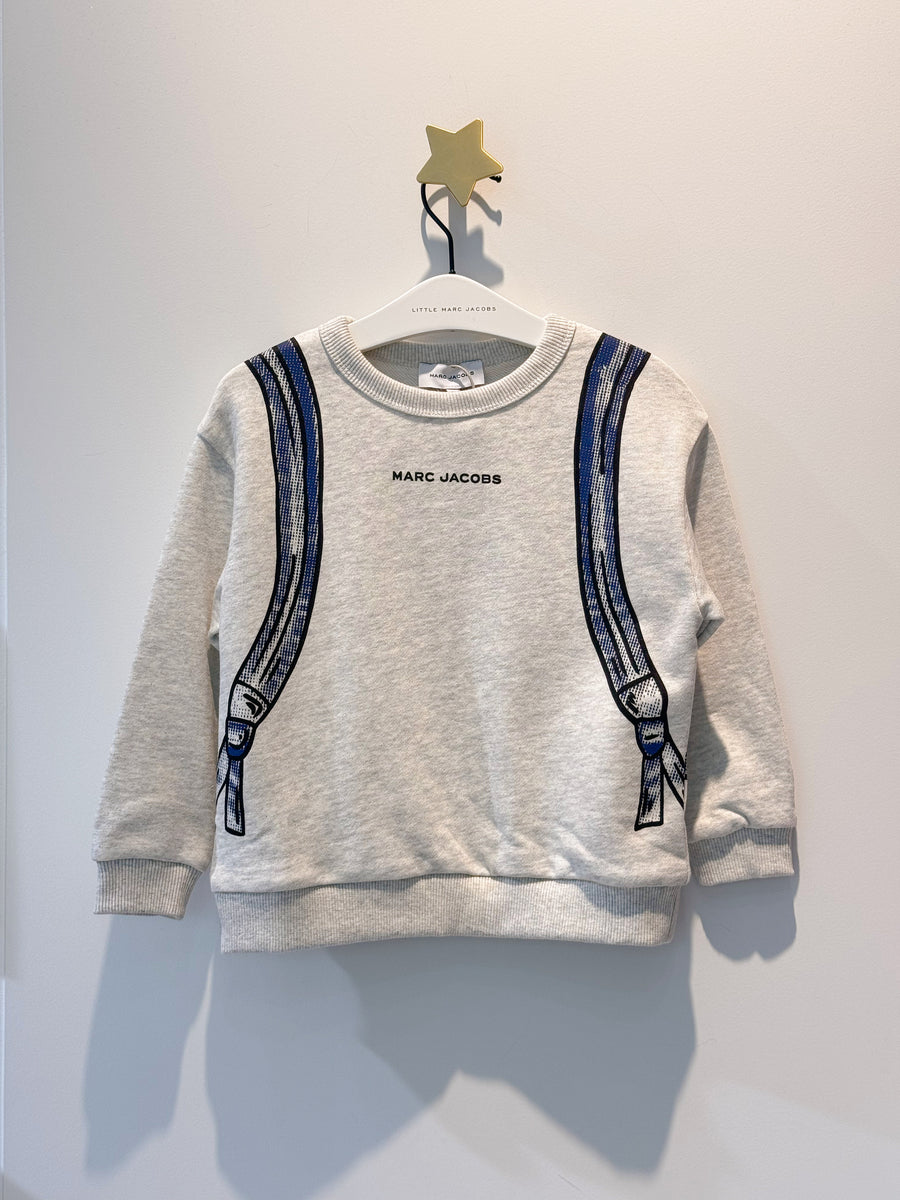 The Marc Jacobs Boys Sweatshirt with Backpack Print