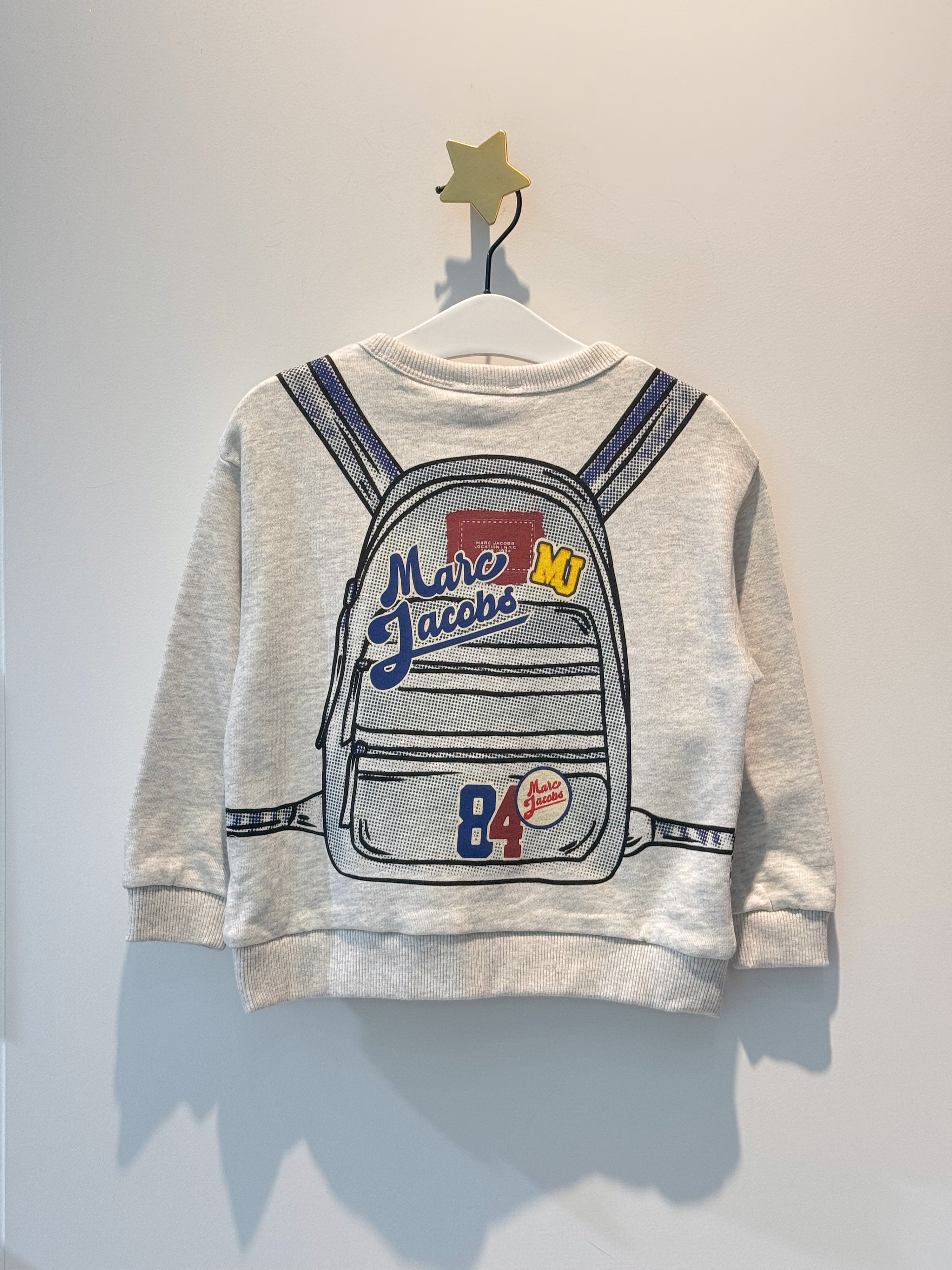 The Marc Jacobs Boys Sweatshirt with Backpack Print