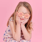 Babiators Polarized Flower Sunglasses "The Flower Child" (Includes MicrofiberPrinted Bag)