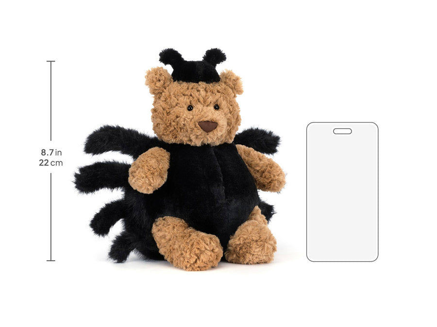 Jellycat Bartholomew Bear 'Spider'