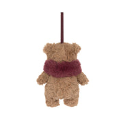 Jellycat Bartholomew Bear Winter Warmer Decoration