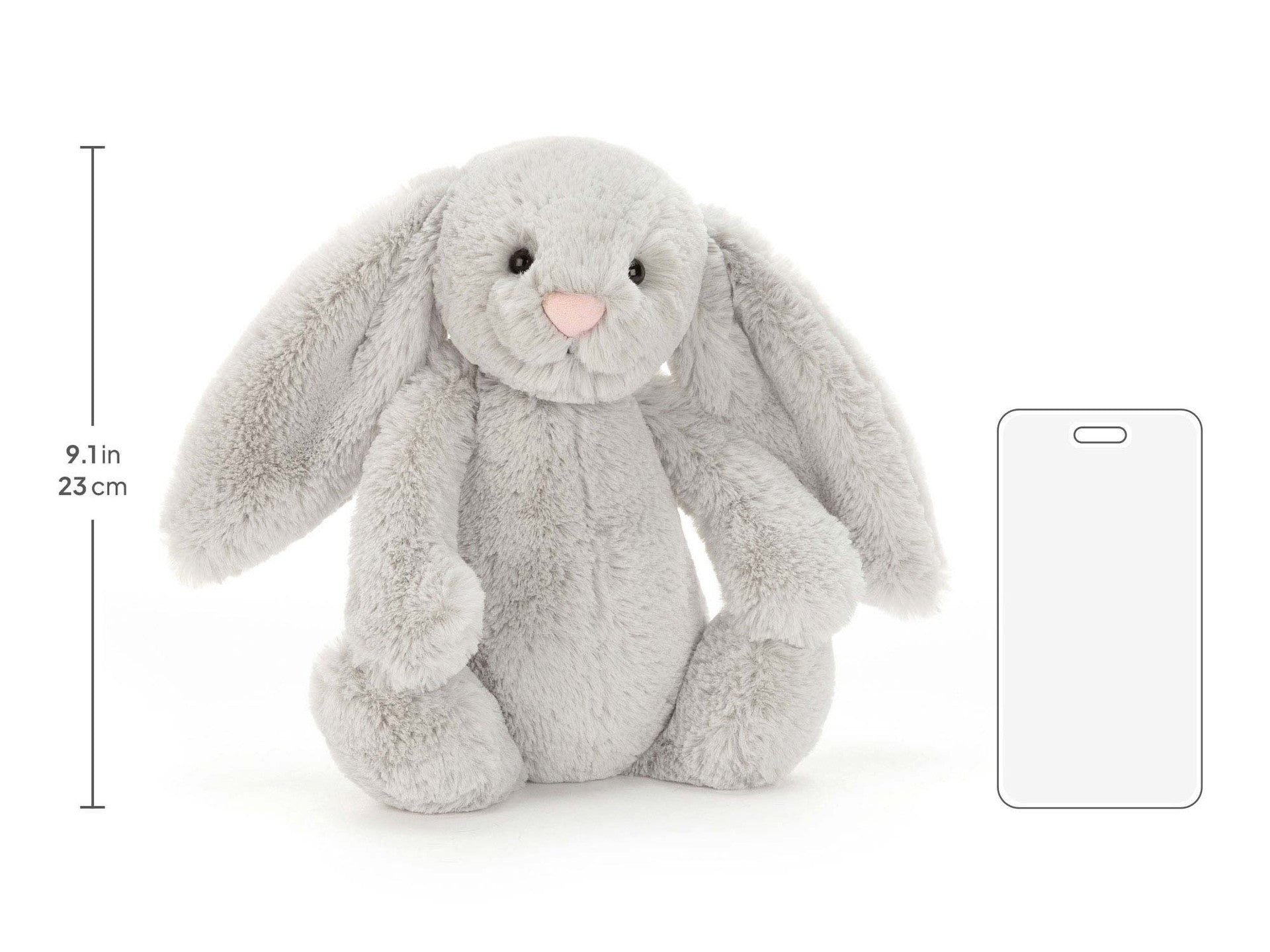 Jellycat Bashful Silver Bunny