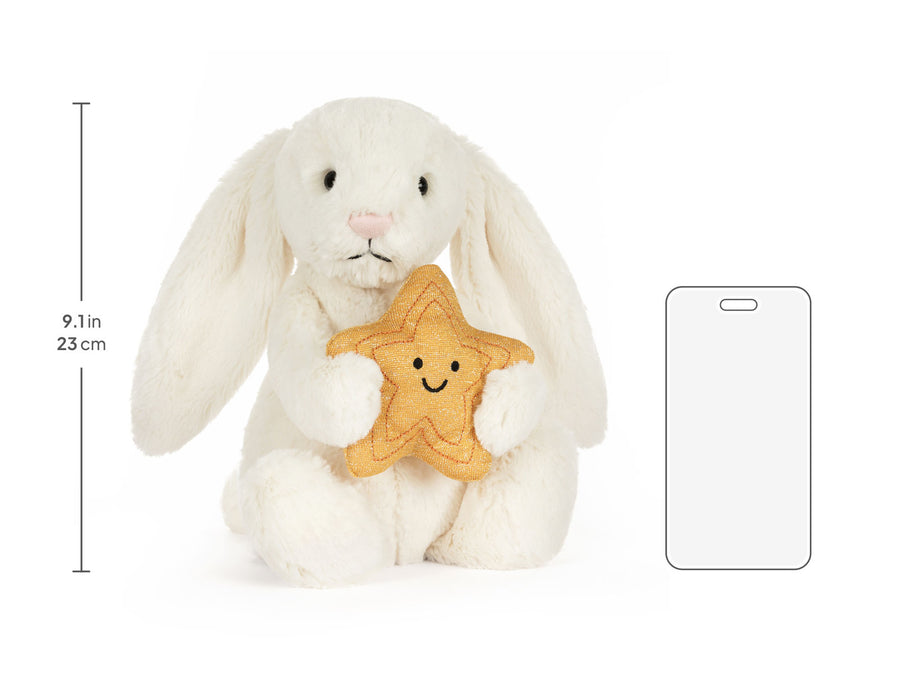 Jellycat Cream Bunny with Star