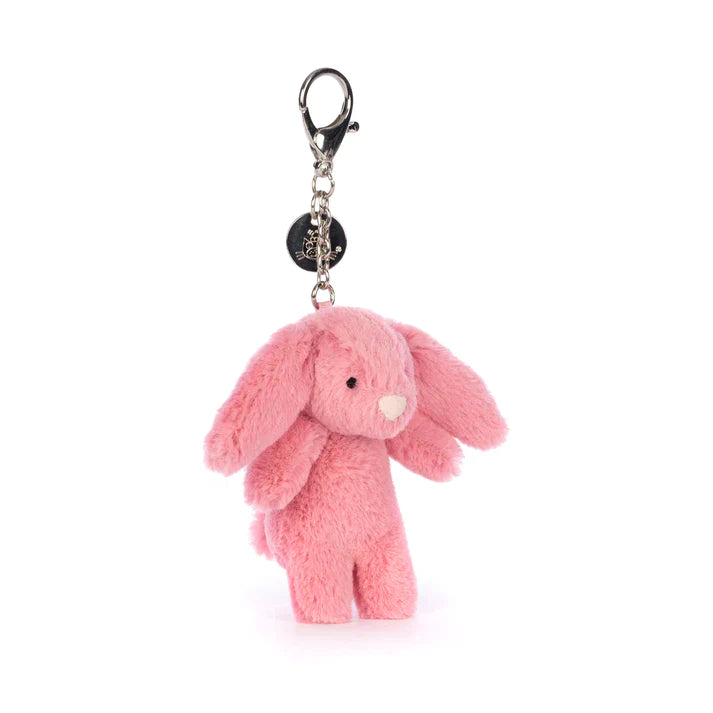 Jellycat Bashful Pink Bunny Bag Charm