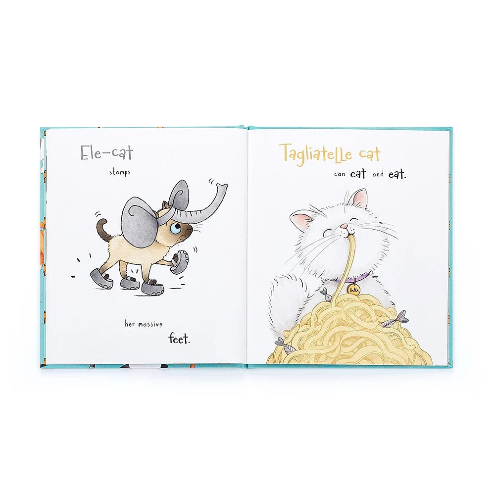 Jellycat All Kinds of Cats Book (Jellycat 25th Anniversary & Heritage Collection)