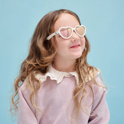Babiator Polarized Heart Sunglasses Sweet Cream (IncludesMicrofiber Printed Bag)