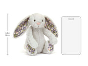 Jellycat Blossom Silver Bunny Bloom