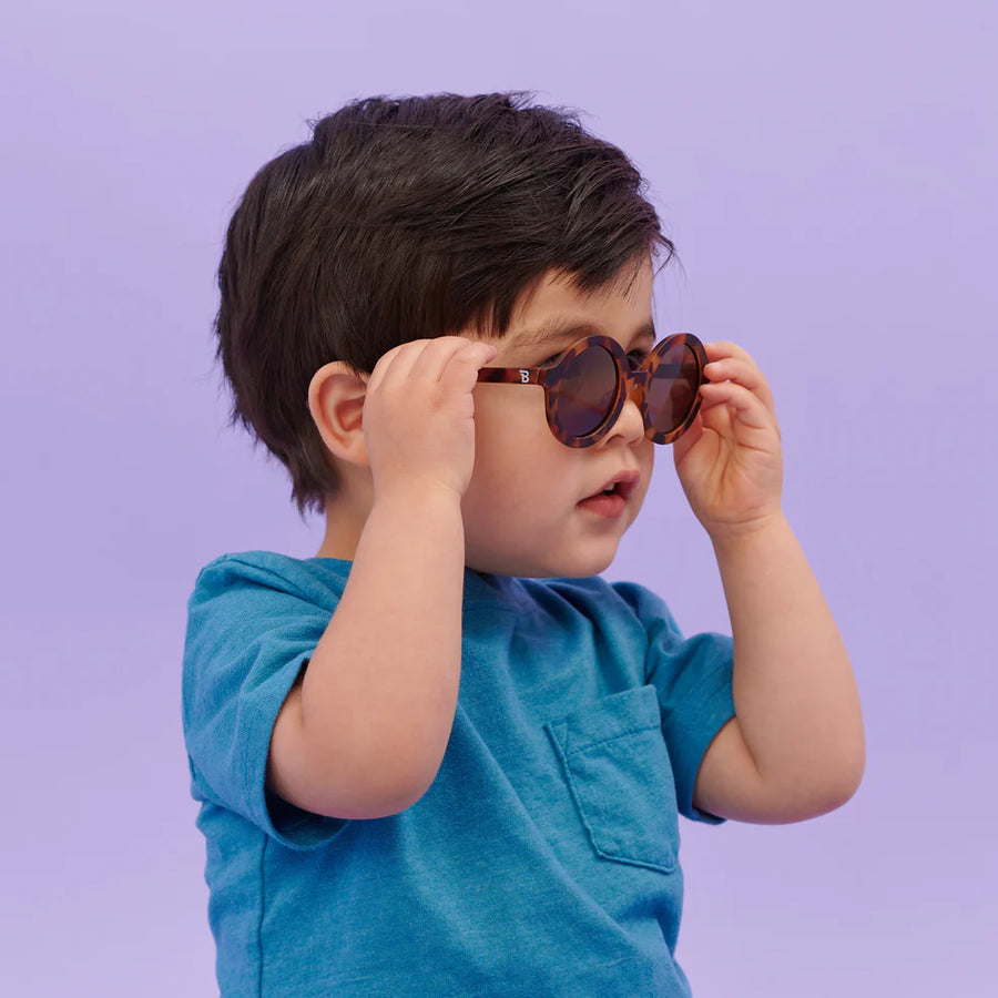 Babiators Euro Round Sunglasses Tortoise (Includes MicrofiberPrinted Bag)