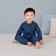 Norsu Organic Baby Fleece Organic Cotton Bodysuit-Hockey