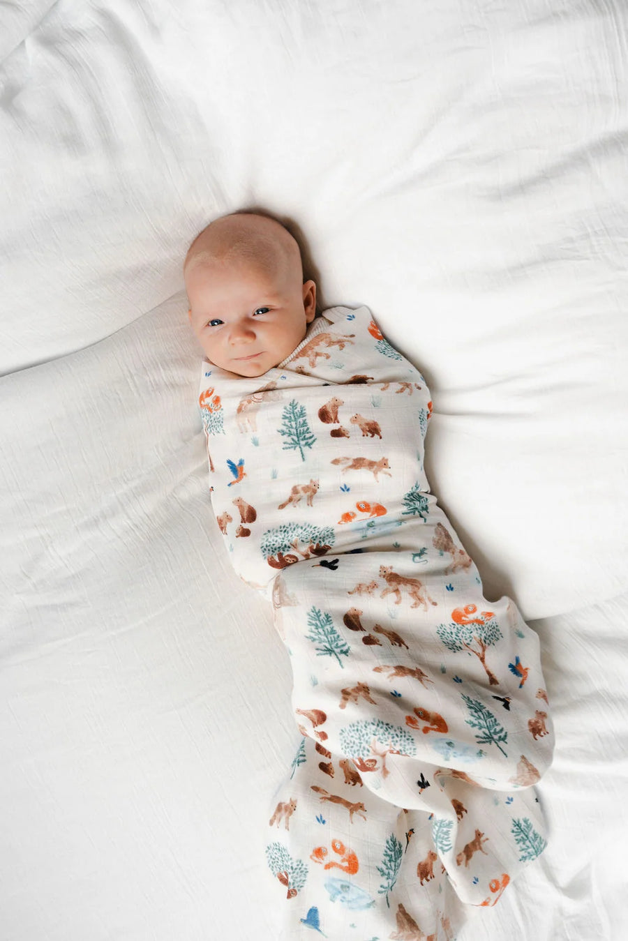 Loulou Lollipop Muslin Swaddle - Llama Adventures