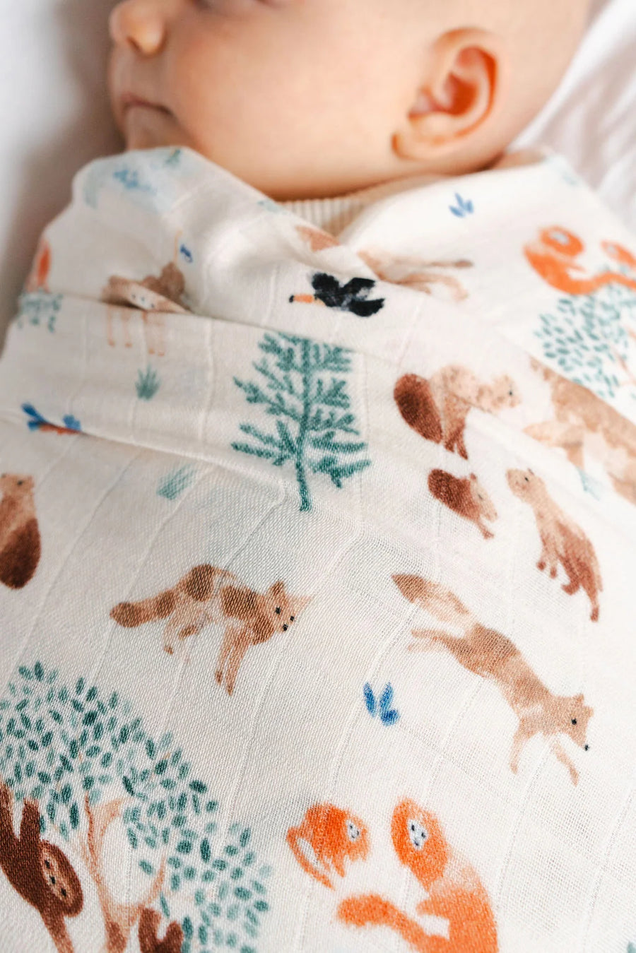 Loulou Lollipop Muslin Swaddle - Llama Adventures
