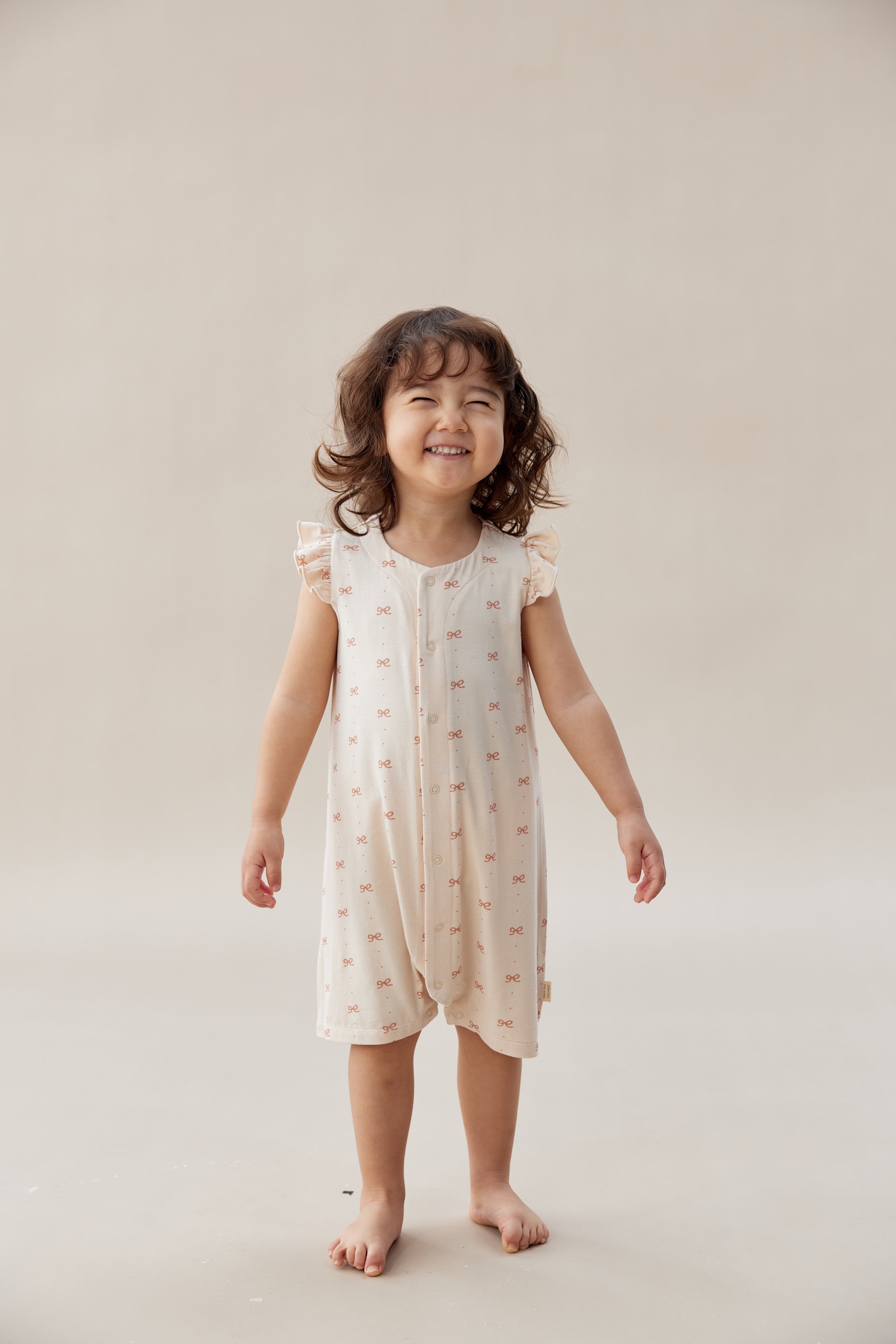 Norsu Baby Organic Bamboo Ruffle Romper