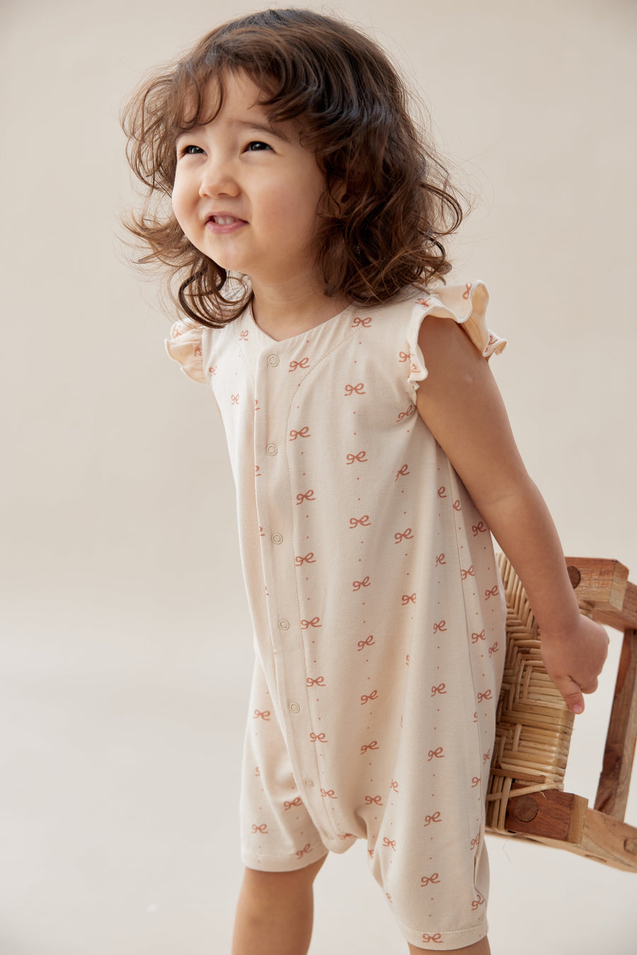 Norsu Baby Organic Bamboo Ruffle Romper