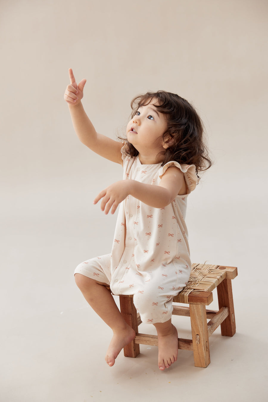 Norsu Baby Organic Bamboo Ruffle Romper