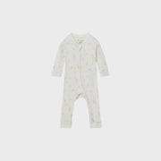 Norsu Organic Baby Organic Bamboo Zip-up Bodysuit-Ballerina