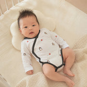 Norsu Organic Baby Organic Kimono Onesie-Baby Penguin