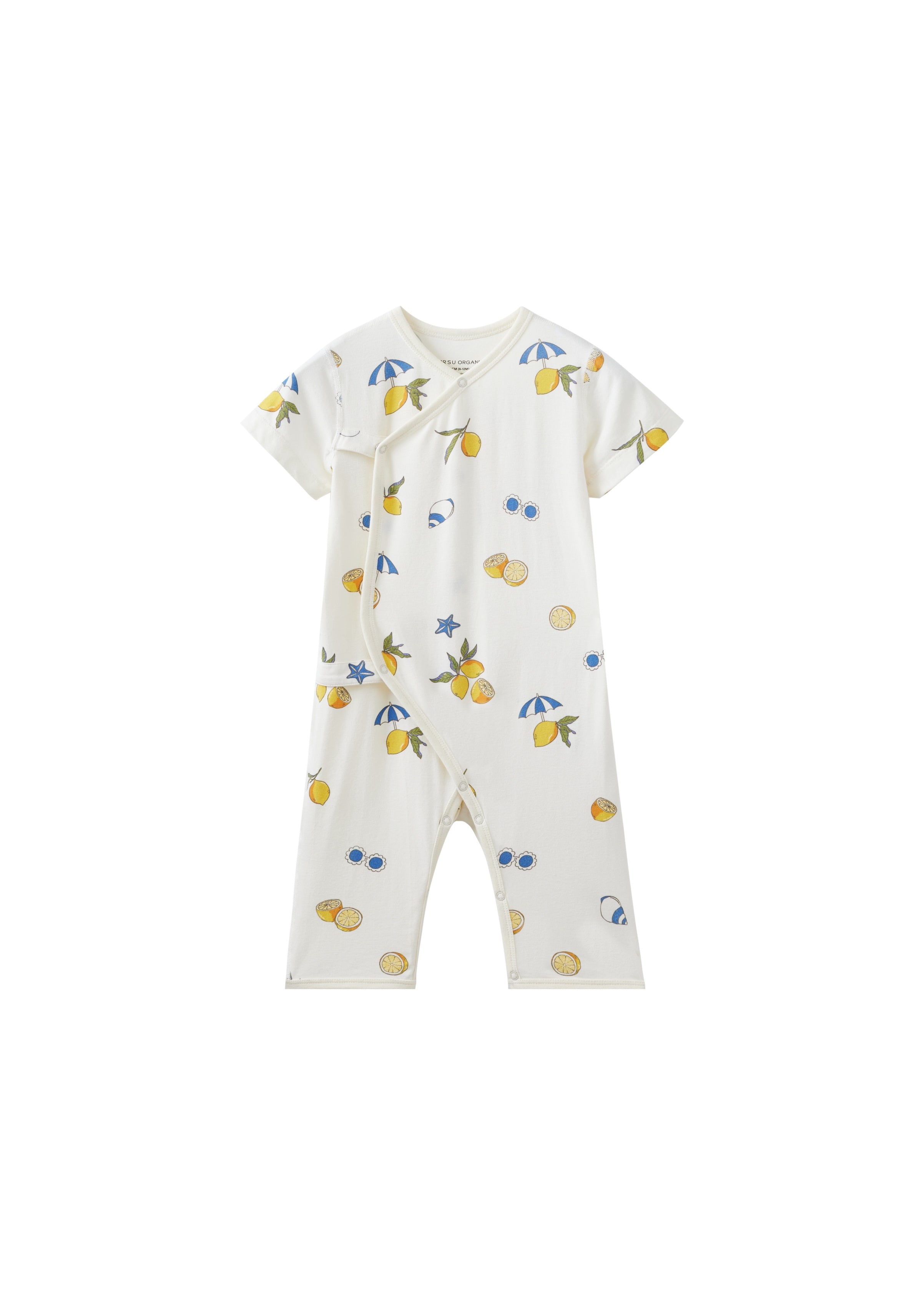 Norsu Organic Baby Organic Bamboo Romper Lemon