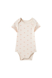 Norsu Organic Baby Organic Short-Sleeve Onesie- Bowtie