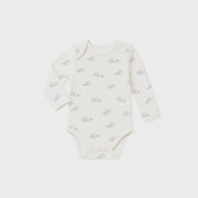 Norsu Organic Baby Organic Long-sleeve Onesie - Racing