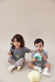 Norsu Organic Baby Organic Lycell RomperGrey
