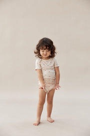 Norsu Organic Baby Organic Short-Sleeve Onesie- Bowtie