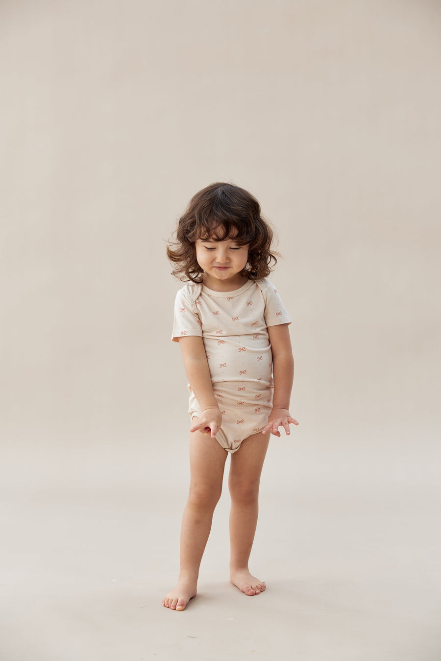 Norsu Organic Baby Organic Short-Sleeve Onesie- Bowtie