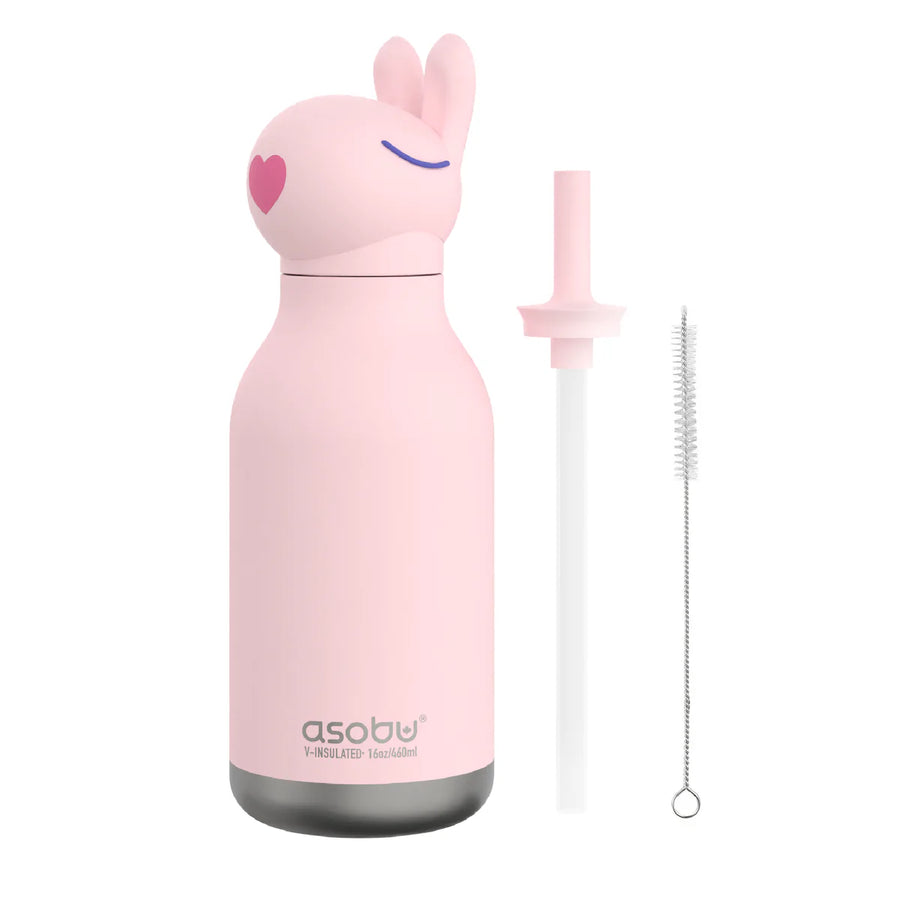 Asobu Bestie Bunny Water Bottle 16 oz