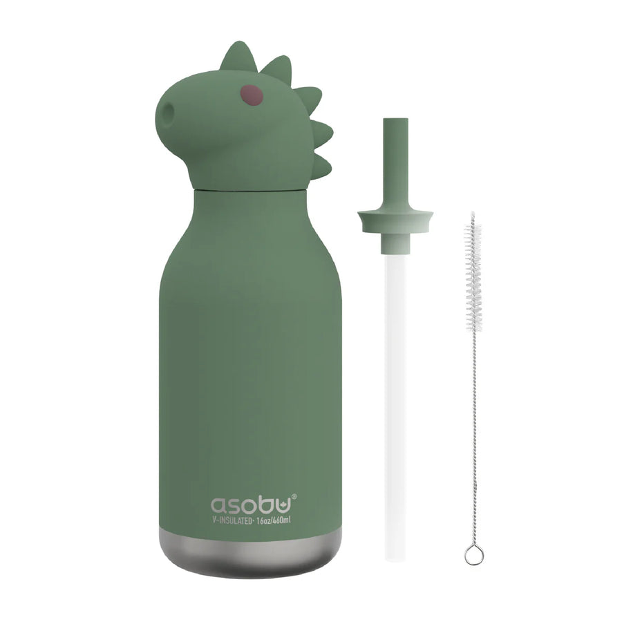 Asobu Bestie Dinosaur Water Bottle 16 oz
