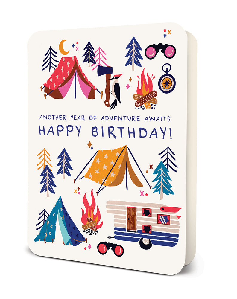 Studio Oh! Adventure Awaits Deluxe Greeting Card