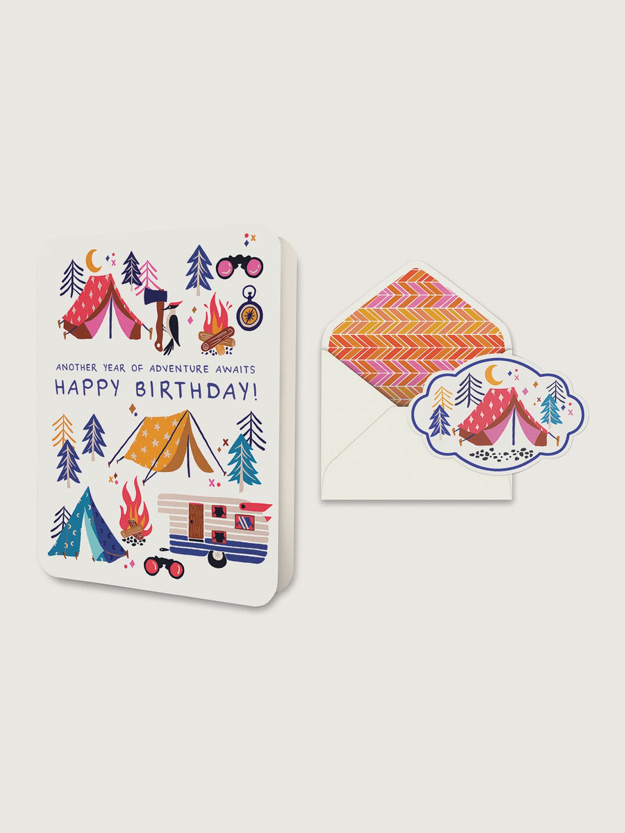 Studio Oh! Adventure Awaits Deluxe Greeting Card