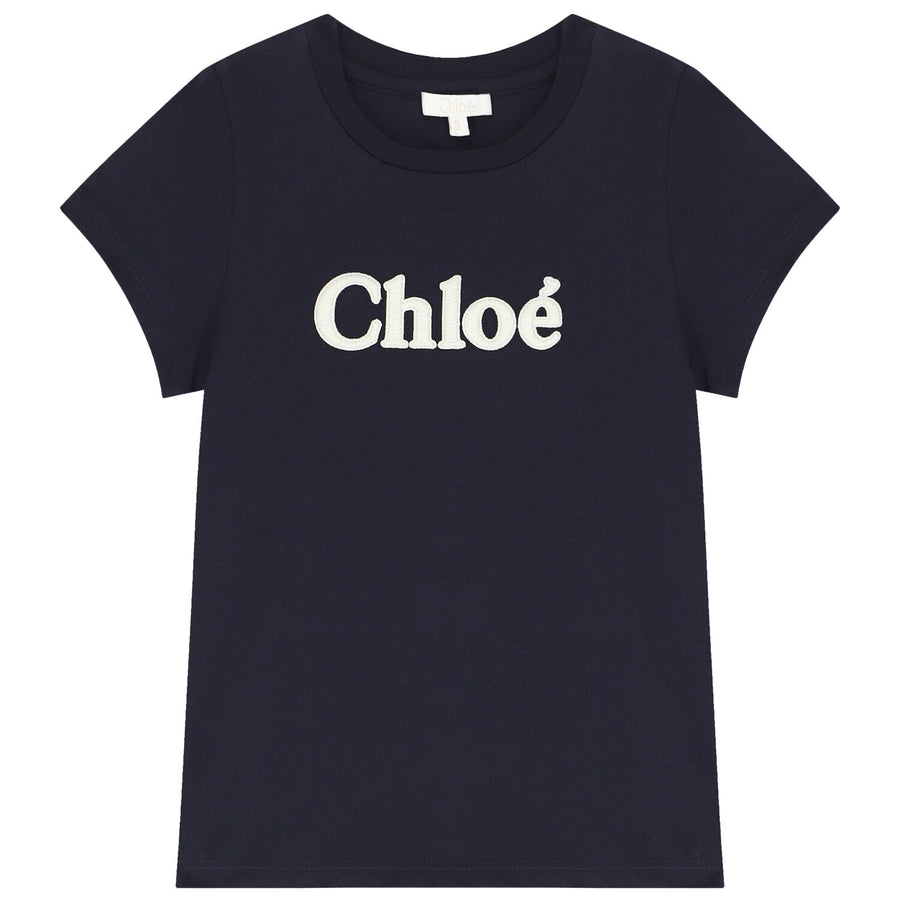 Chloe Short Sleeve Logo T Shirt