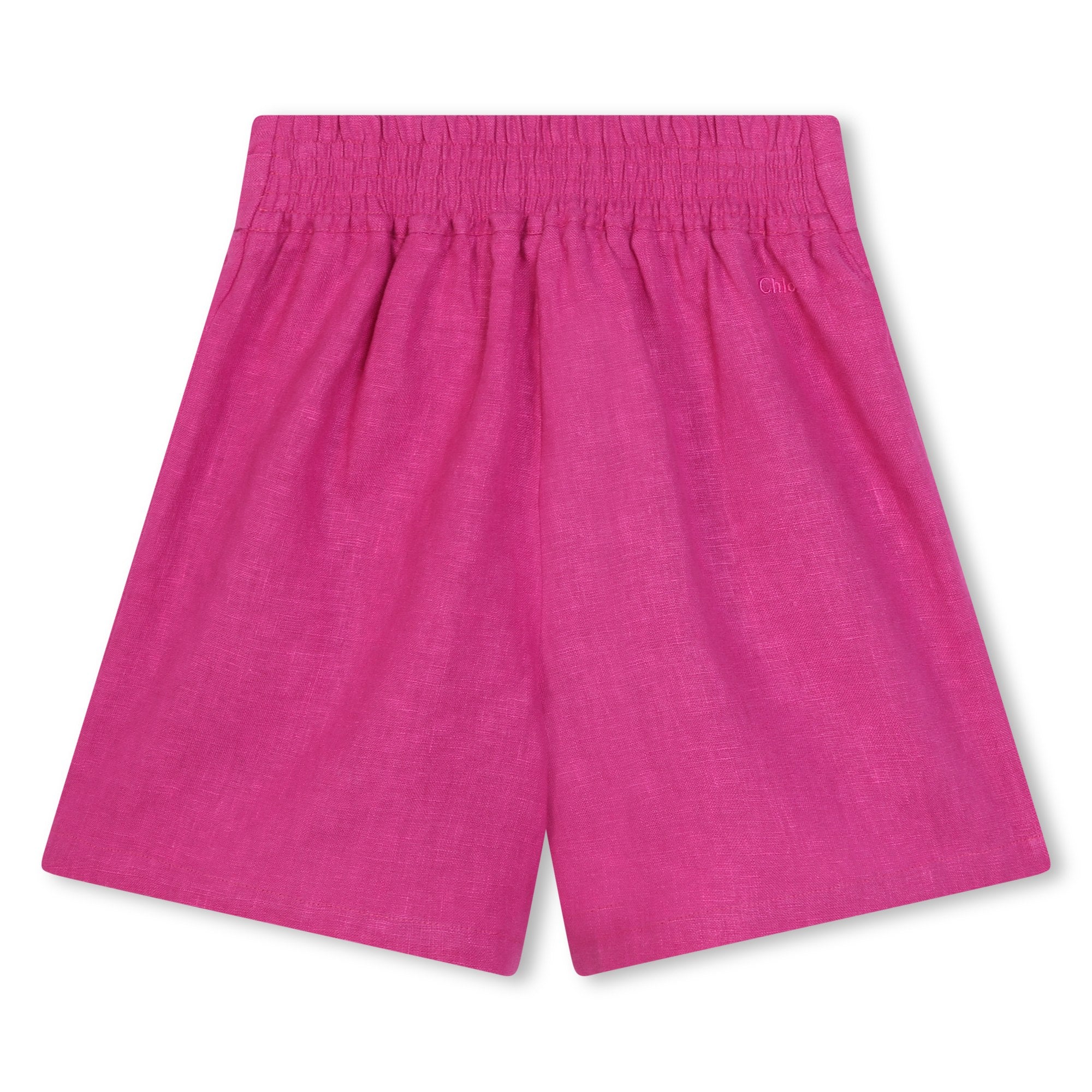 Chloé  Pink Linen shorts
