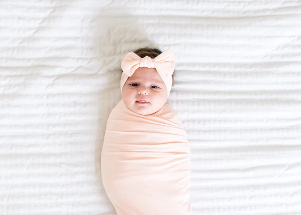 Copper Pearl - Blush Knit Headband
