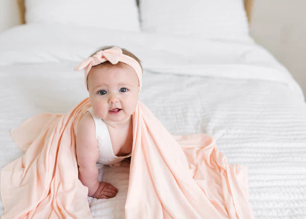 Copper Pearl - Blush Knit Headband