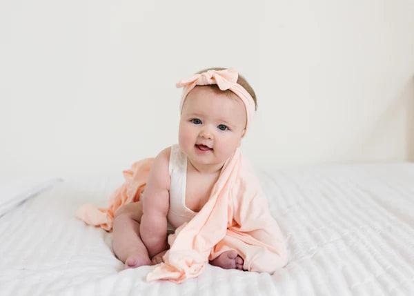 Copper Pearl - Blush Knit Headband