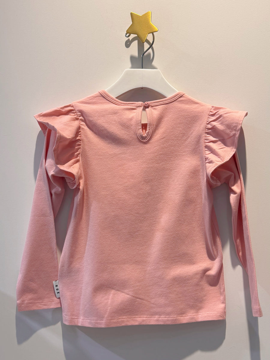 Huxbaby Whimsical Unicorn Frill Top