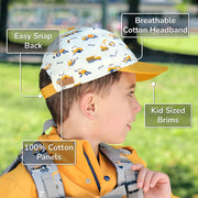Jan & Jul Bear Camp | Kids Lite Baseball Caps
