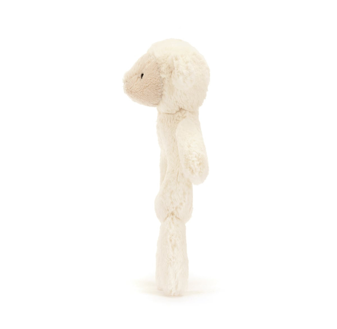 Jellycat Bashful Lamb Ring Rattle