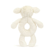 Jellycat Bashful Lamb Ring Rattle