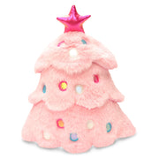Iscream Glitter Pink Christmas Tree Plush