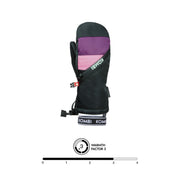KOMBI Level 3 Junior Insulated Mitts – Valley with Warmth with Wrist Leash