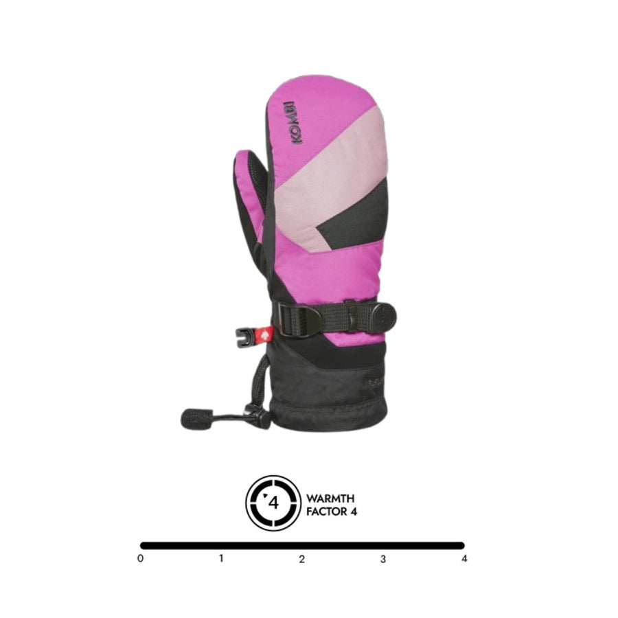 KOMBI Level 4 Juniors The Timeless Gore-Tex Mittens - Orchid Pop