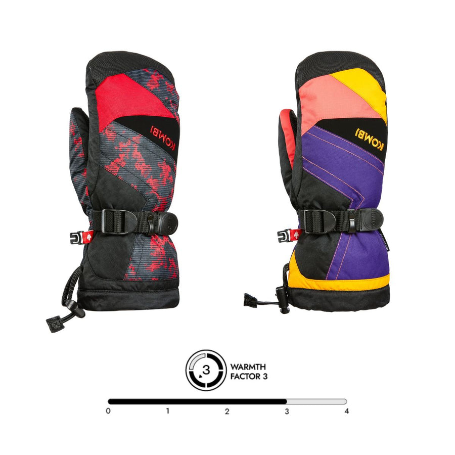 KOMBI Level 3 Juniors Original Mittens with Heat Pack Pocket