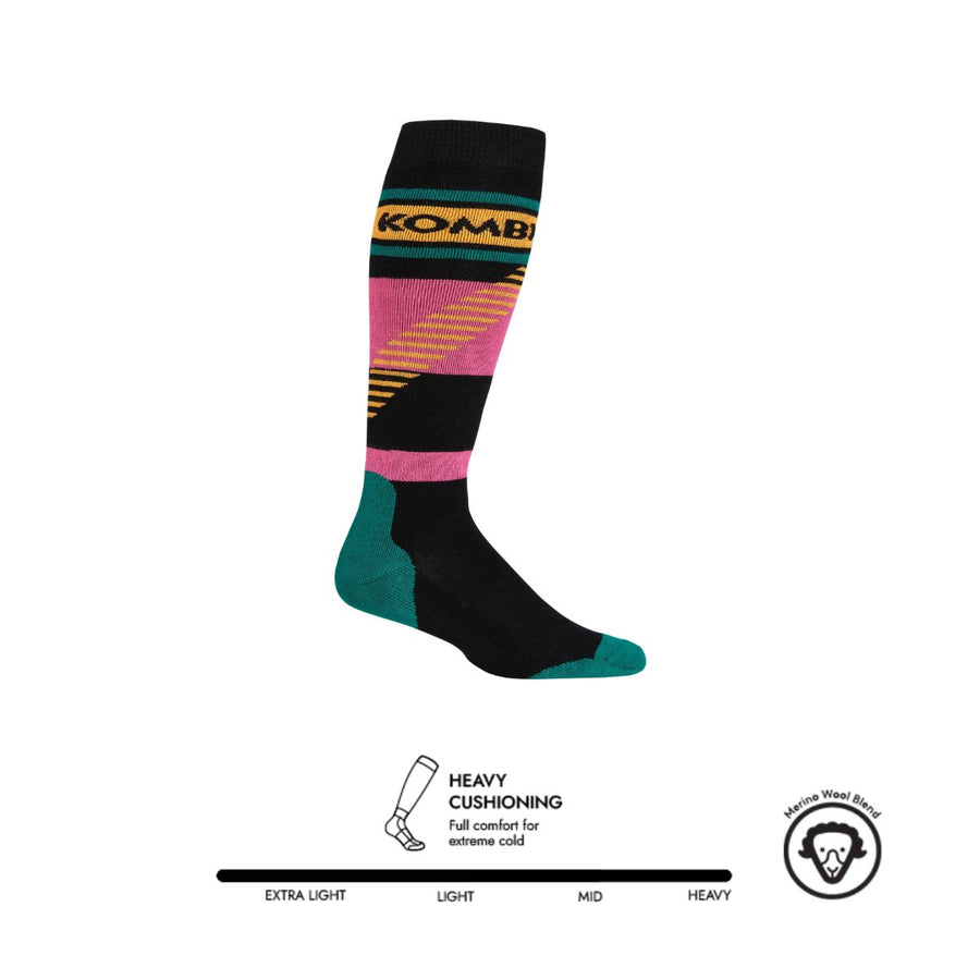 KOMBI ASCENT ADULT SOCKS-DEEP LAKE